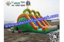 China 18OZ PVC  Fun Adult Inflatable Water Slides Rentals For Event And Party supplier
