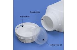 China Square Bottle HDPE For Pesticide Fertilizer Container Surface Handling Screen Printing supplier