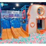 Commercial Indoor Playground Equipment With Donut Slide  Soft Play Center for sale