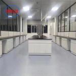 Customizable Chemistry Lab Furniture Modern Powder Coated Tables Integrated Design for sale