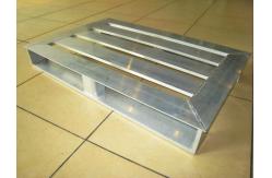China 2 Way Lightweight Open Bottom Aluminum Pallet For Agricultural Industries supplier