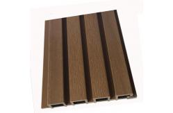 China 26mmx220mm WPC Exterior Wall Cladding Wooden Plastic Composite Wallpanel Soundproof supplier