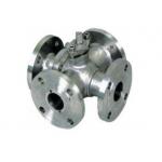 Q646F WCB 304 316 316L Four Way Ball Valve PN1.6 2.5 4.0 6.4Mpa for sale