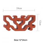 Chinese Garden Decorative Terracotta Bricks Glossy Handmade Wall Terracotta Tiles for sale