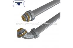 China RIFI 1/2 To 4 Liquid Tight Flexible Conduit 90 Degree Connector supplier
