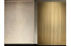 China PVB Film Decorative Metal Mesh Laminated Glass Advanced Buildings supplier