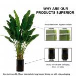 120-180cm Artificial Potted Plants Bird Of Paradise For Living Room Decor for sale