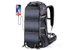China Monocrystalline 20W Solar System Backpack 68L With Solar Panels Charger supplier