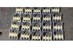 China Three Sheaves Stringing Block Professional Cable Pulling Equipment For Power Grid Construction supplier