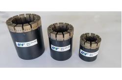 China Precision Engineered Impregnated Diamond Drill Bit Efficient Drilling Aq Bq Nq Hq Pq supplier