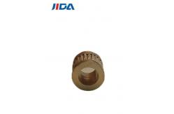 China Embossed Copper Brass Sleeve Threaded Insert Nut SGS Certificated supplier