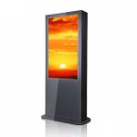 70 inch Waterproof Outdoor Digital Totem With Intelligent Air Conditioner Cooling System​ for sale
