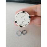 20mm Rotary Custom Potentiometer Knobs Markings Option Golden for sale