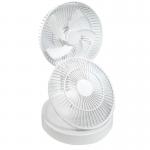 Portable Desktop Rechargeable 9inch Foldable Fan With LED Light for sale