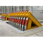 Access control system heavy duty electromechanical hydraulic vehicle blocker with parking barrier gate