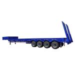 Customizable Steel Three- And Four-Axis CIMC Lowbed Semi-Trailer Truck Trailers for sale
