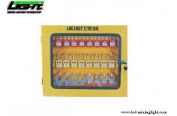 China Plastic PP 560*460*70 ZC-X08 Wall Mounted Lockout Boxes supplier