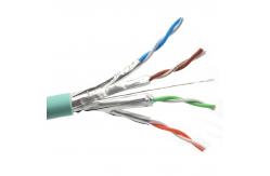 China Lan Network Ethernet CAT6A CAT7 CAT8 Cable OEM LOGO FTP SFTP supplier