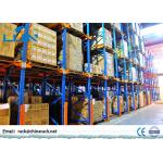 Adjustable Drive In Drive Through Racking System Customized Size Q235B Cold Steel for sale