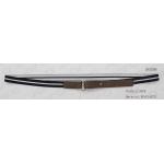 2.3cm Width Black / White Womens Stretch Belts With Antic Silver Ring And PU Part for sale