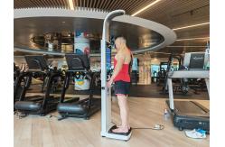 China Professional 8 Electrodes Body Composition Fat Analyzer Height Weight Scale with Printer supplier