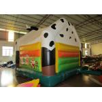 Inflatable cow bouncy digital painting inflatable cow jumping house PVC inflatable bouncy house