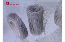 China Compressed Knitted Stainless Steel Woven Metal Wire Mesh For Filtration And Cleaning supplier