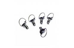 China GR2 Gr5 Titanium Quick Release Fairing Fasteners D Ring Polishing Anodised Surface supplier
