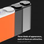 Waterless Rechargeable Cold Air Mist Diffuser Detachable Cool Atomization Dual Nozzle Design
