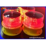 3W Power Solar Obstruction Light Recyclable Batteries For Towers / High Building for sale