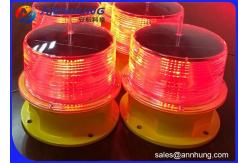 China 3W Power Solar Obstruction Light Recyclable Batteries For Towers / High Building supplier