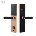 Hotel Smart Digital Lock Door with Fingerprint Password and Key Card 5kg/pcs WiFi Tuya for sale