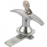 Meigu MS307 Zinc Alloy Latch Door Handle Lock Base Lock Industrial Metal Cabinet T Handle Lock for sale