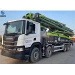 Zoomlion 59M Old Concrete Pump Truck , 2020 Used Cement Boom Pump Truck for sale