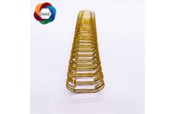 China School 0.8mm 0.7mm Double Loop Wire Metal Nylon Binding Coil Calendar supplier