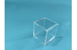 China Square Glass Cover Shield Quartz Apparatus 26.7x25.4x23mm Integral Thermoformed Protective supplier