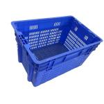 Blue 60*40cm Fruit Stackable Storage Crates 510x350 Inner Size for sale