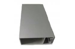China Silver Sandblasting Anodized Aluminum Profiles 6063 T5 Alloy supplier