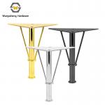 Wanjusheng New Furniture Hardware Bed Foot Metal Sofa Leg TV Stand Foot Furniture Support Accessories for sale
