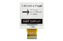 China 152x152 Dots Resolution 1.5 Inch E Ink Display MCU Interface EPD supplier
