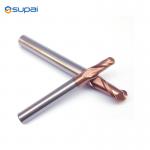 HRC55 CNC Ball Nose Spiral End Mills Vollhartmetall For Wood