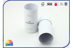 China Customized Design Size Paper Packaging Tube Logo Matt Lamination supplier