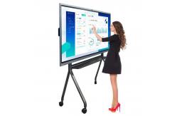 China 65 Inch Interactive Smart Whiteboard 3840x2160 4K Screen Panels With Android APPs Software supplier
