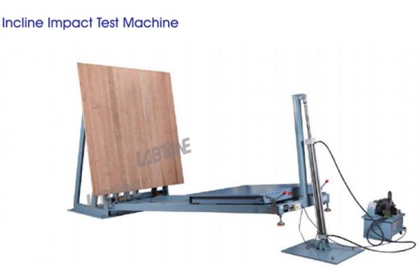 Simulates Packaging Anti Damage Ability Incline Impact Tester 500kg Payload