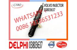 China 20544186 High quality fuel common rail injector E3 03803637 03801144 supplier