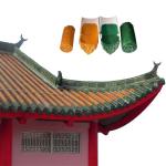 Clay burn roof tiles for Chinese temple restoration in Malaysia for sale