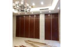 China Banquet Hall Movable Sound Proof Partitions Floor To Ceiling Folding Partition Walls supplier