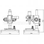 100X Polarizing Metallurgical Optical Microscope Trinocular / Monocular A13.0217