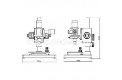 China 100X Polarizing Metallurgical Optical Microscope Trinocular / Monocular A13.0217 supplier