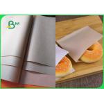 40gsm 50gsm Food Grade Brown Kraft Paper For Disposable Bakery Bags for sale